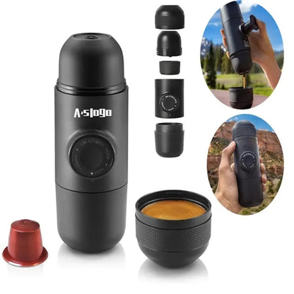 HUPSBY657 Portable Mini Espresso Coffee Maker