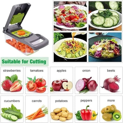 HUPSBY664 14 in 1 Vegetable Chopper