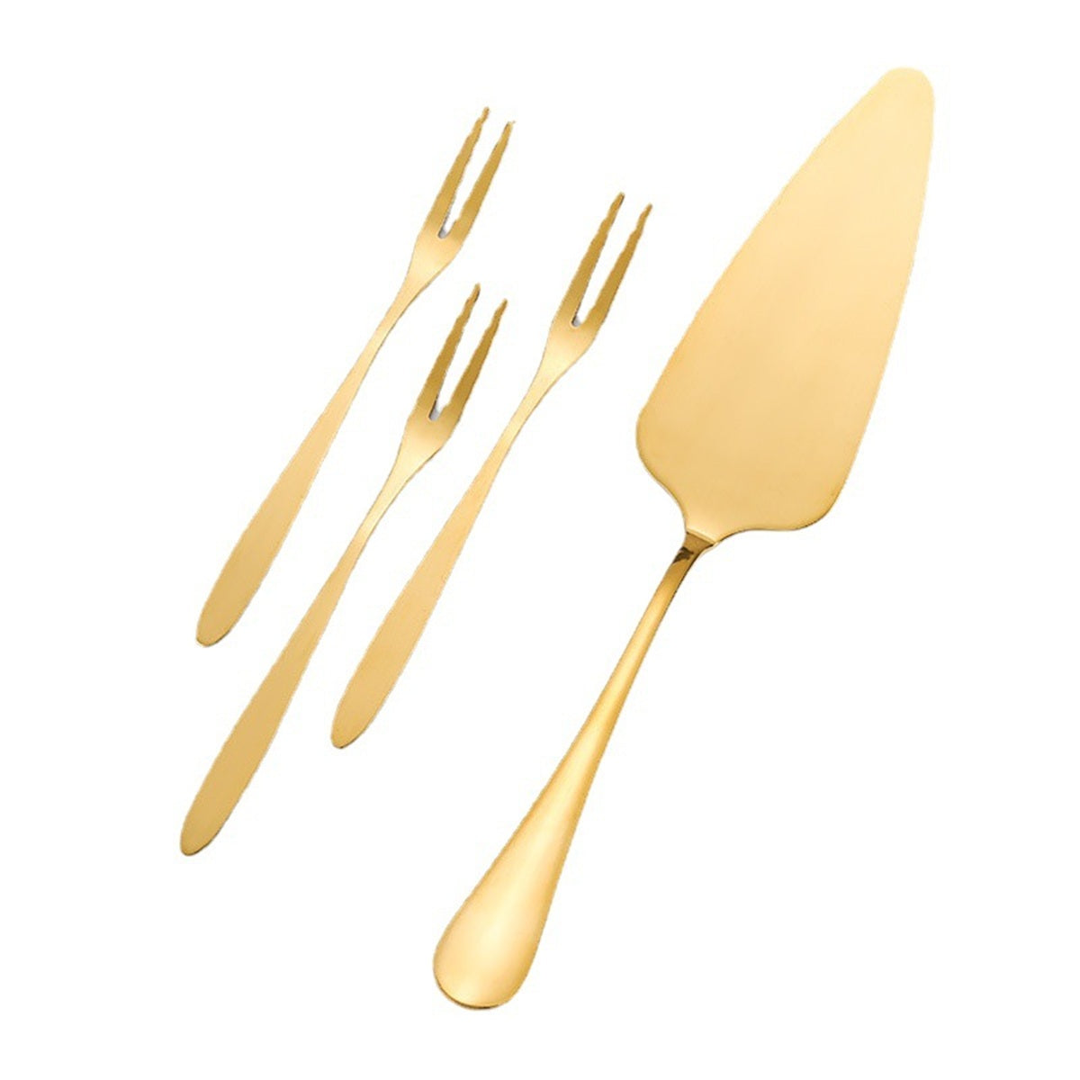 HUPSBY666 Personalized Engraved Cake Knife Serving Set