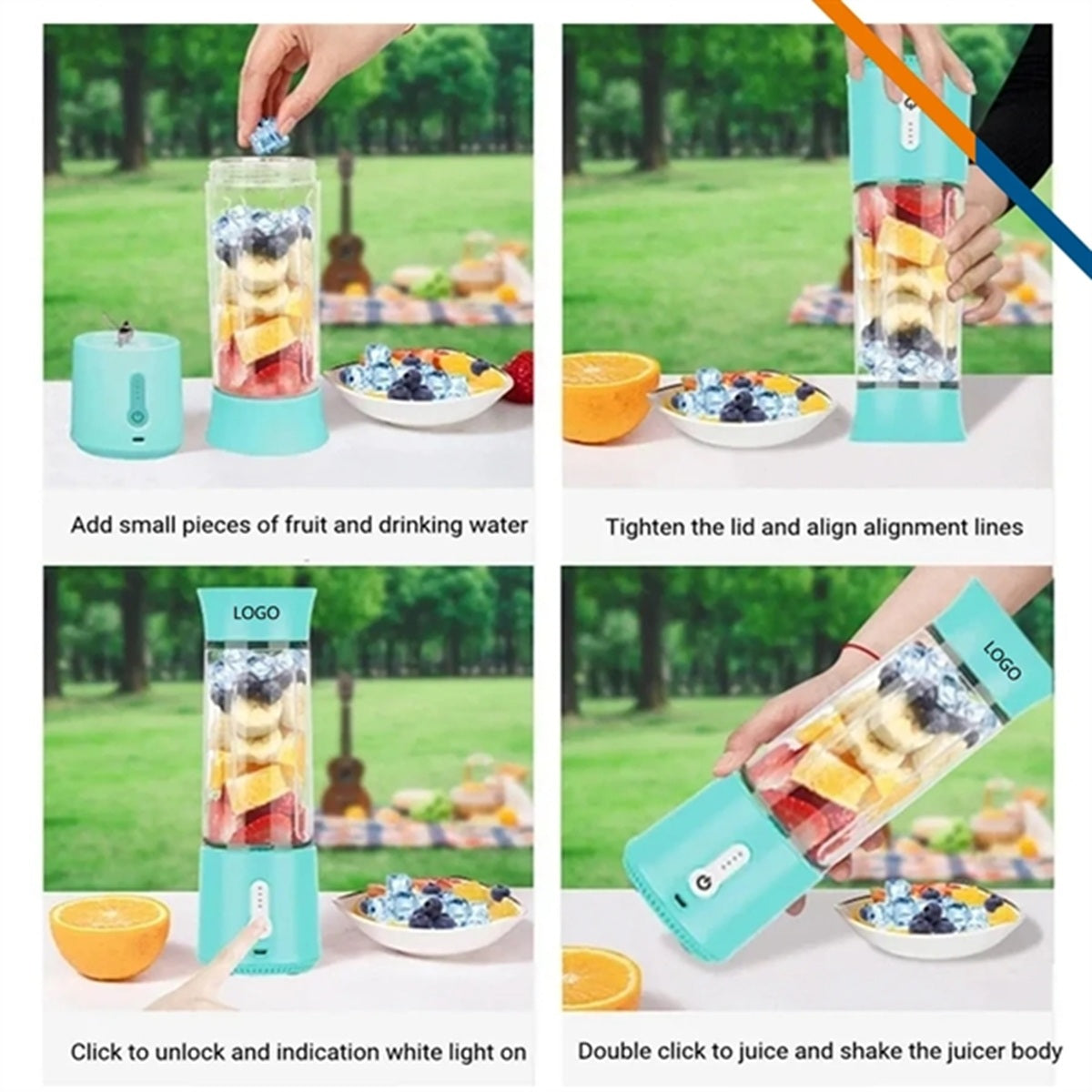 HUPSBY673 Wiete 6-Blade Blender