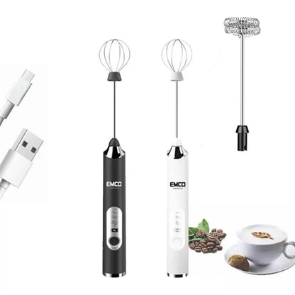 HUPSBY679  Rechargeable Electric Whisk Milk Frother
