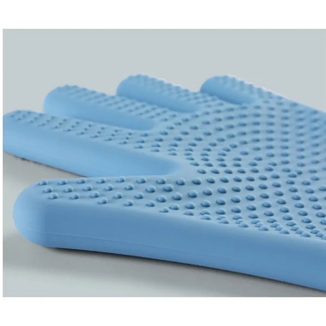 HUPSBY682 Silicone Heat Resistant Oven Mitts with Cotton Lining