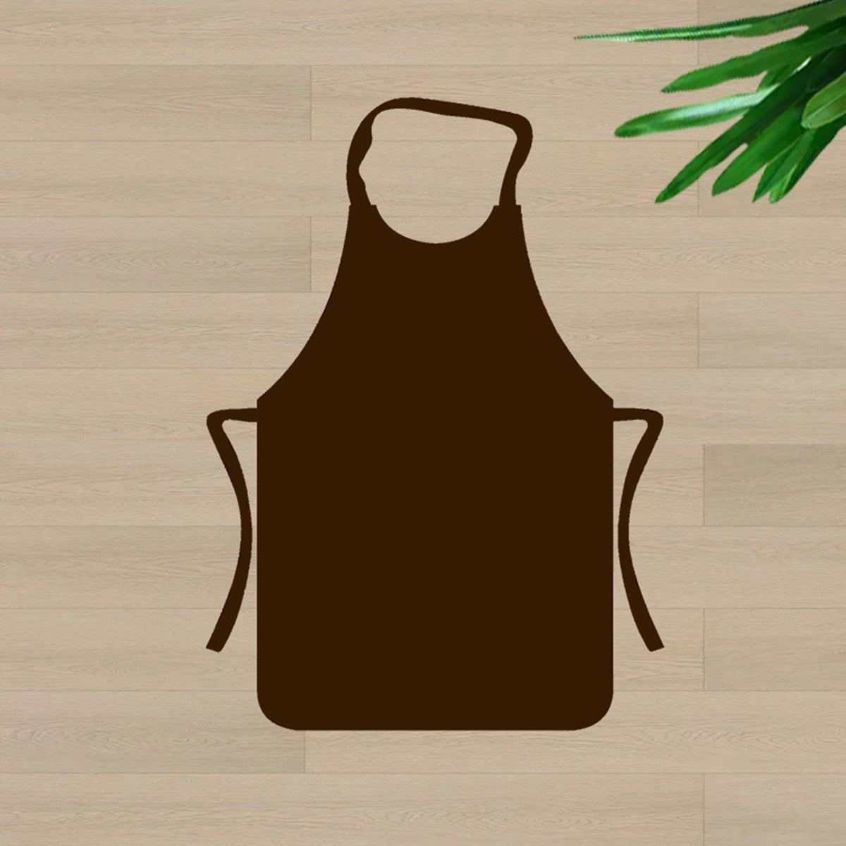 HUPSBY687 Disposable Non- Woven Fabric Water-Proof Apron Restaurant