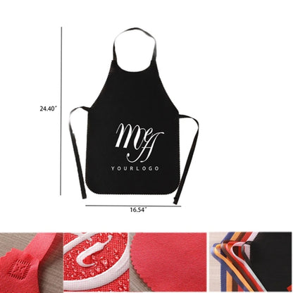 HUPSBY687 Disposable Non- Woven Fabric Water-Proof Apron Restaurant