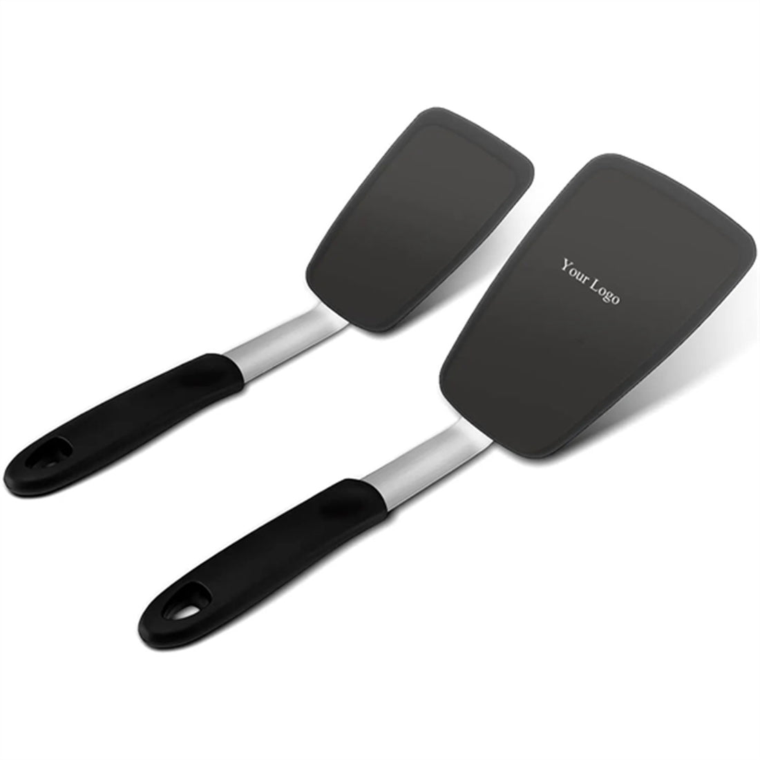 HUPSBY700 2 Pack Flexible Silicone Spatula