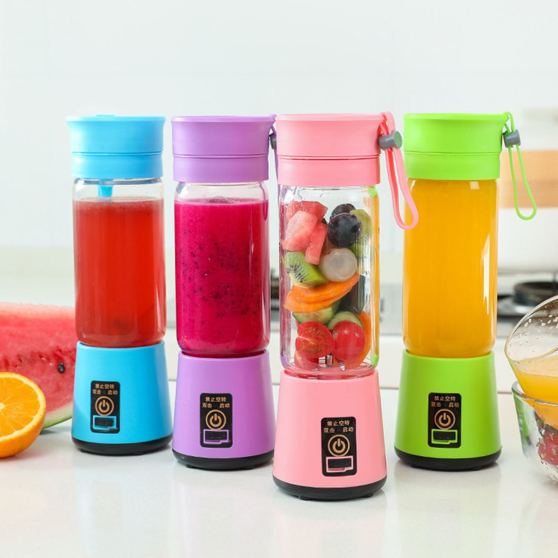 HUPSBY704 Portable USB Smoothie Juicer Blender