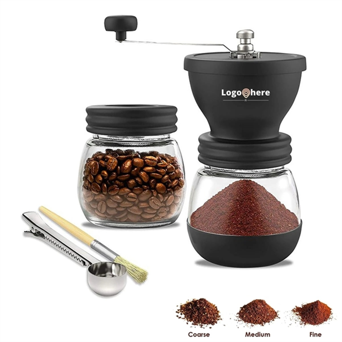 HUPSBY708 Manual Coffee Grinder Set