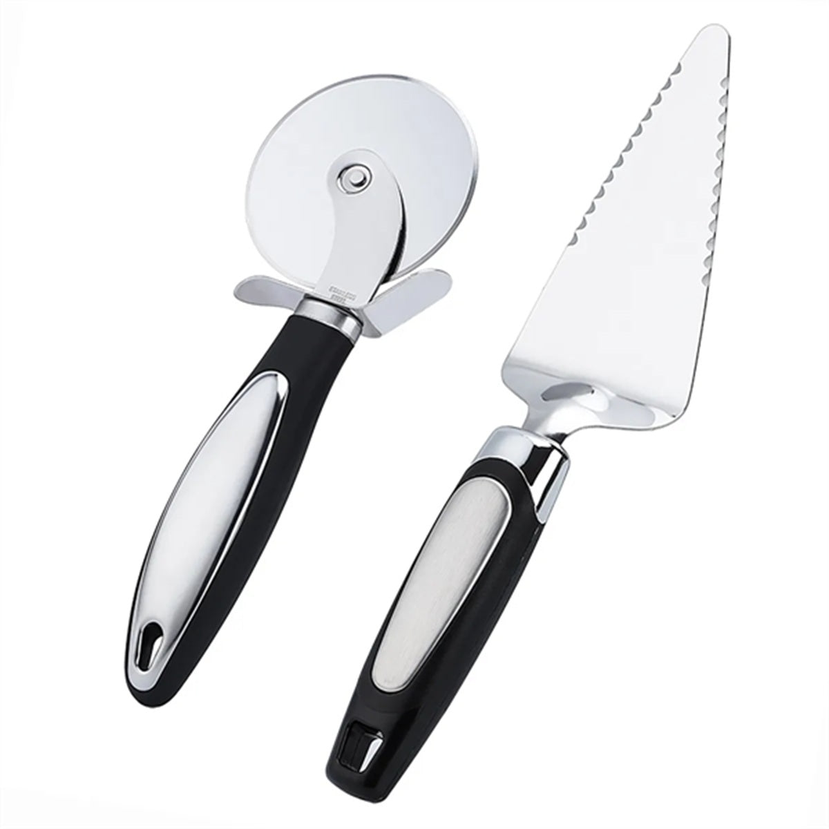 HUPSBY709 Pizza Cutter And Server Set