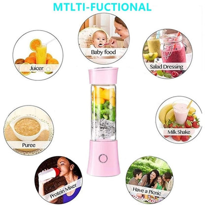 HUPSBY716 Rechargeable Juicer Cup Travel Blender
