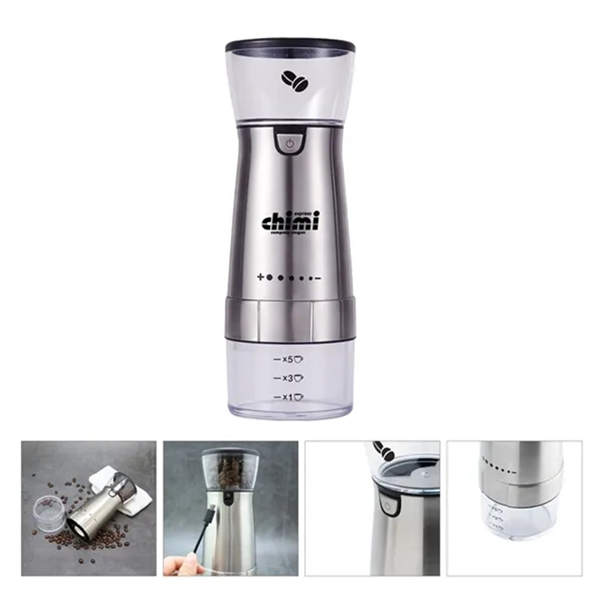 HUPSBY723 Portable Electric Coffee Grinder