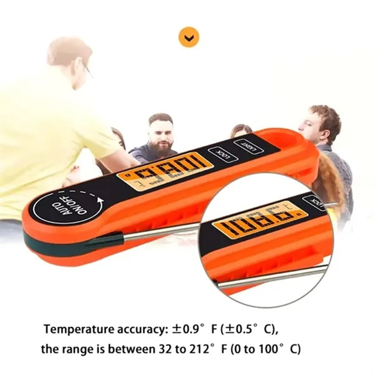 HUPSBY724 Digital Meat Thermometer