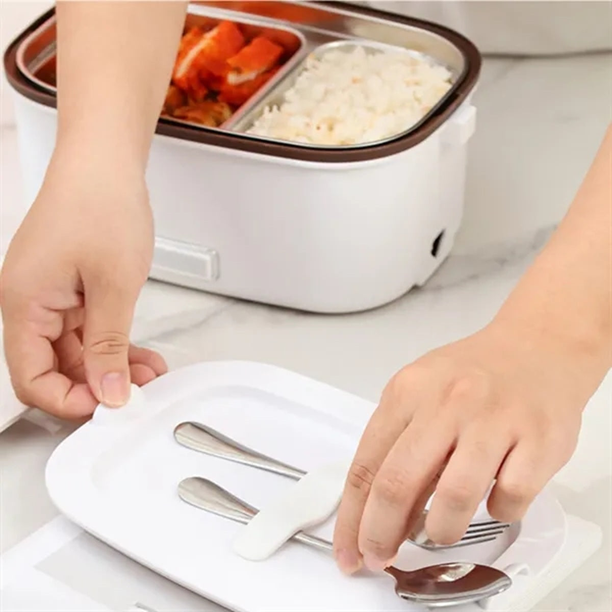 HUPSBY729 Custom Portable Microwave Food Heater Electric Lunch Box