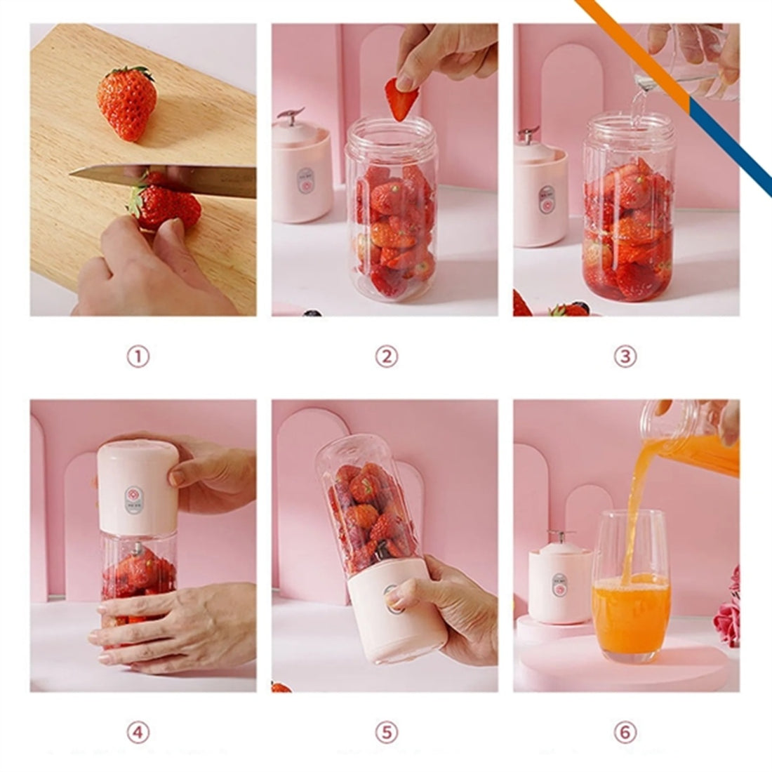 HUPSBY735 Civio 4-Blade Blender