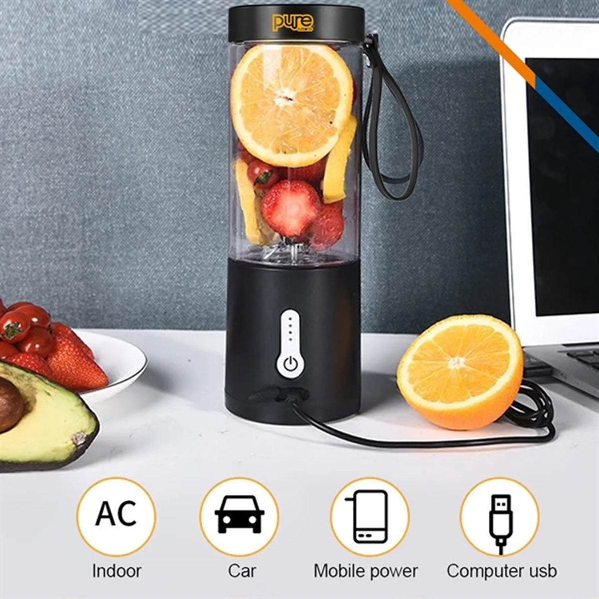 HUPSBY736 Titey 6-Blade Blender