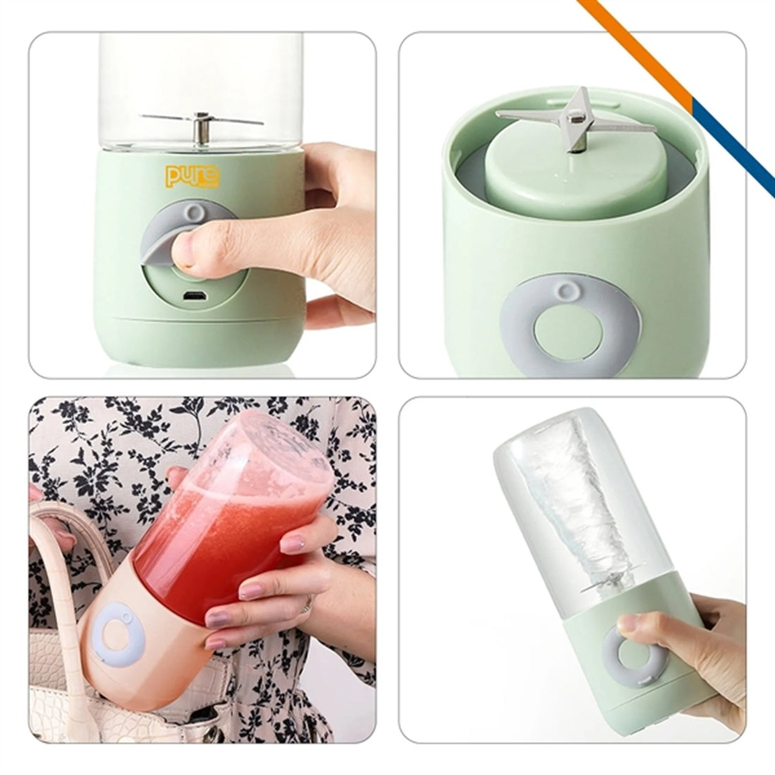 HUPSBY737 Fecot 6-Blade Blender