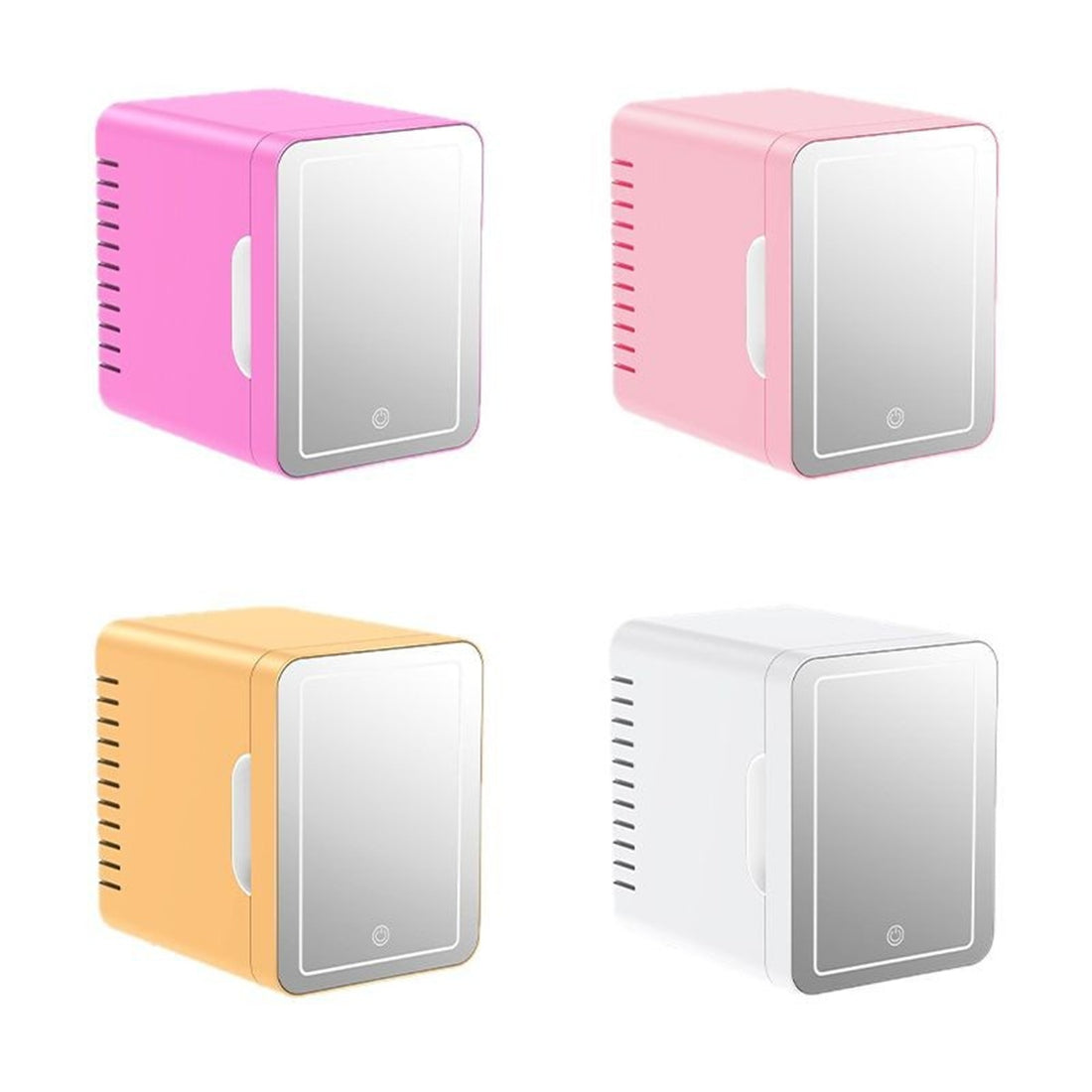 HUPSBY753 Portable Mirror And LED Design Beauty Skincare Mini Fridge