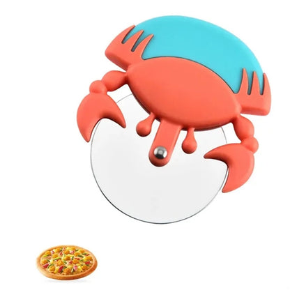 HUPSBY789 Creative Crab Pizza Cutter
