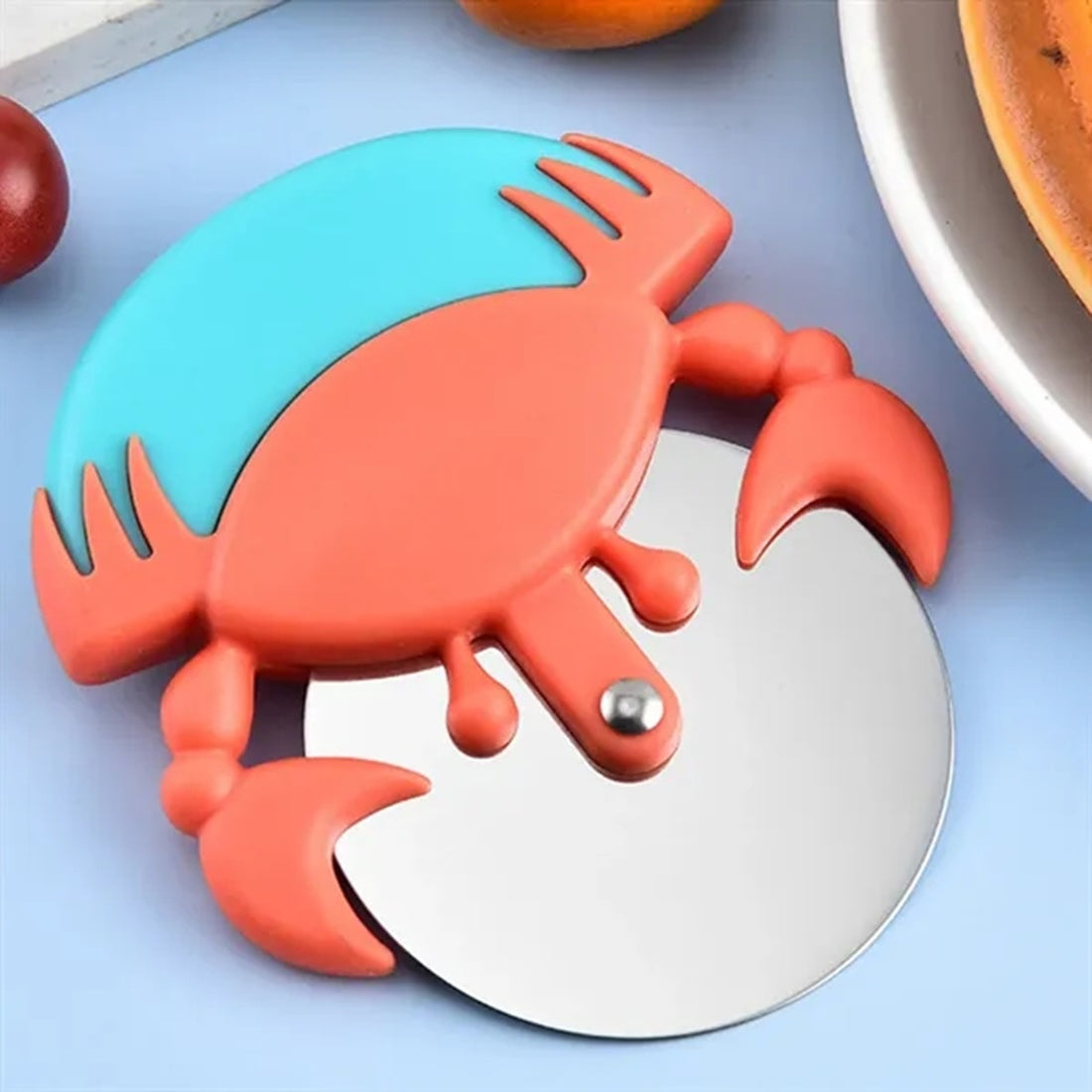 HUPSBY789 Creative Crab Pizza Cutter