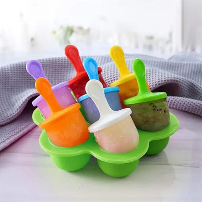 HUPSBY806 Mini Silicone Popsicle Mold