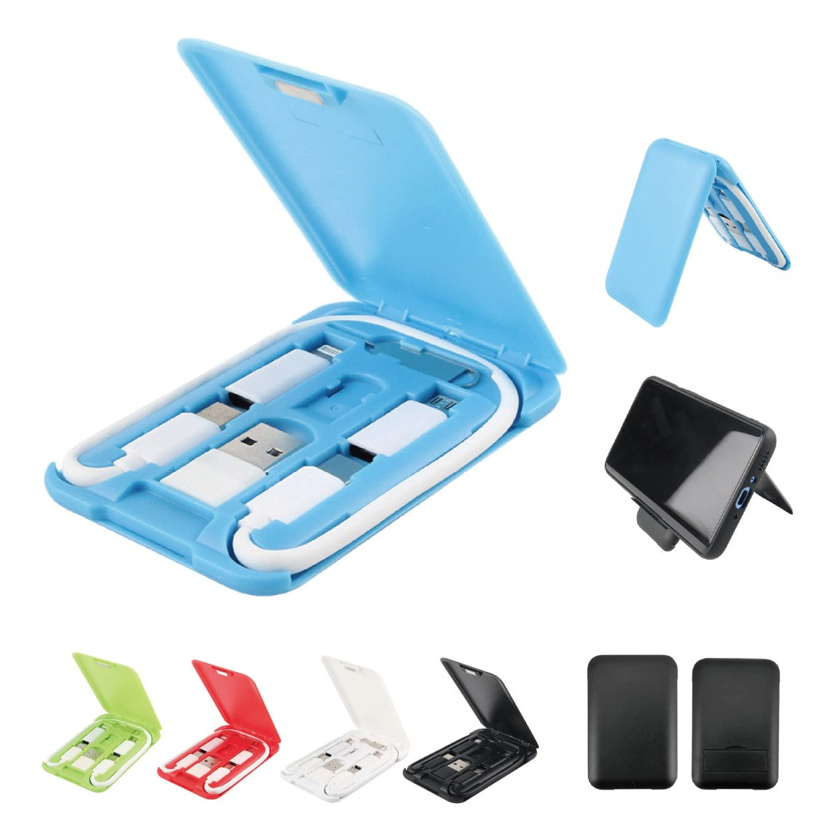 HUPSCG09 Multi-function Charging Cable In Plastic Case