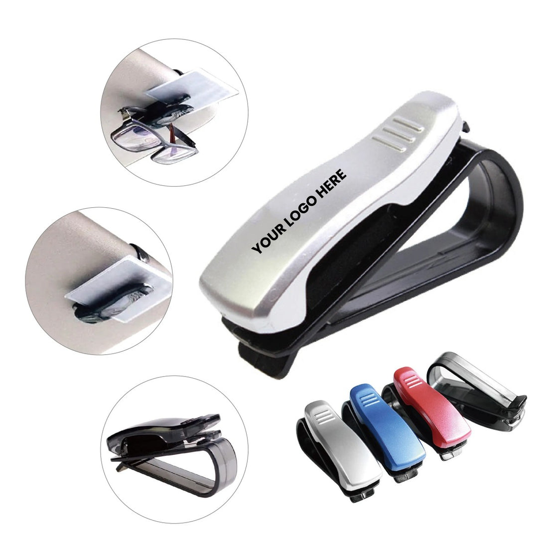 HUPSCG17 Multipurpose Car Clip Eyeglass Sunglass Visor