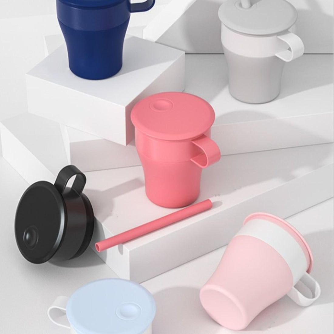HUPSCG37 Silicone Travel Mug Foldable Coffee Cup