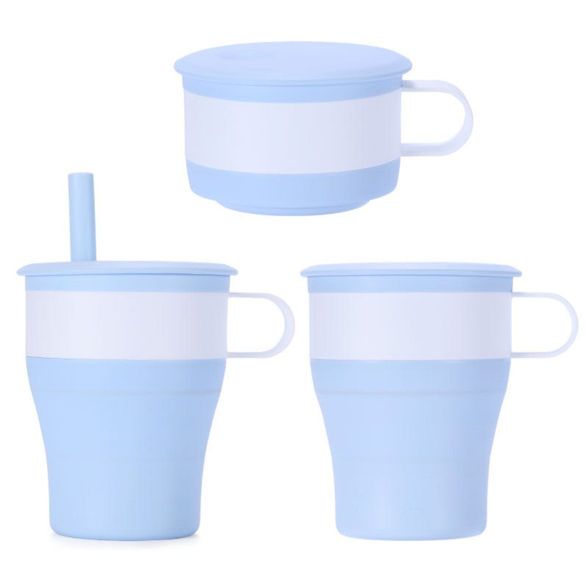 HUPSCG37 Silicone Travel Mug Foldable Coffee Cup