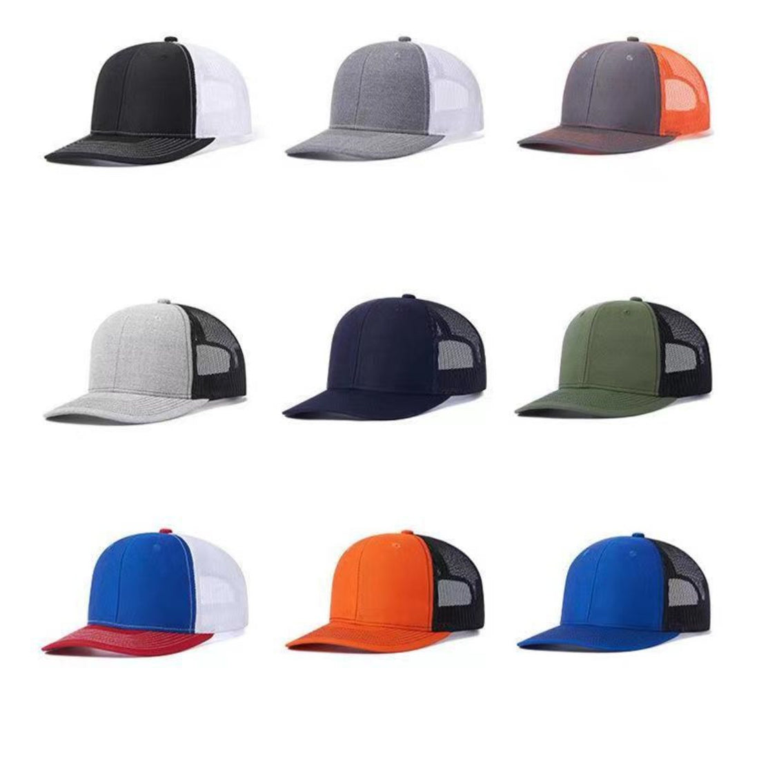 HUPSCG41 7 Panel Trucker Cap Hat