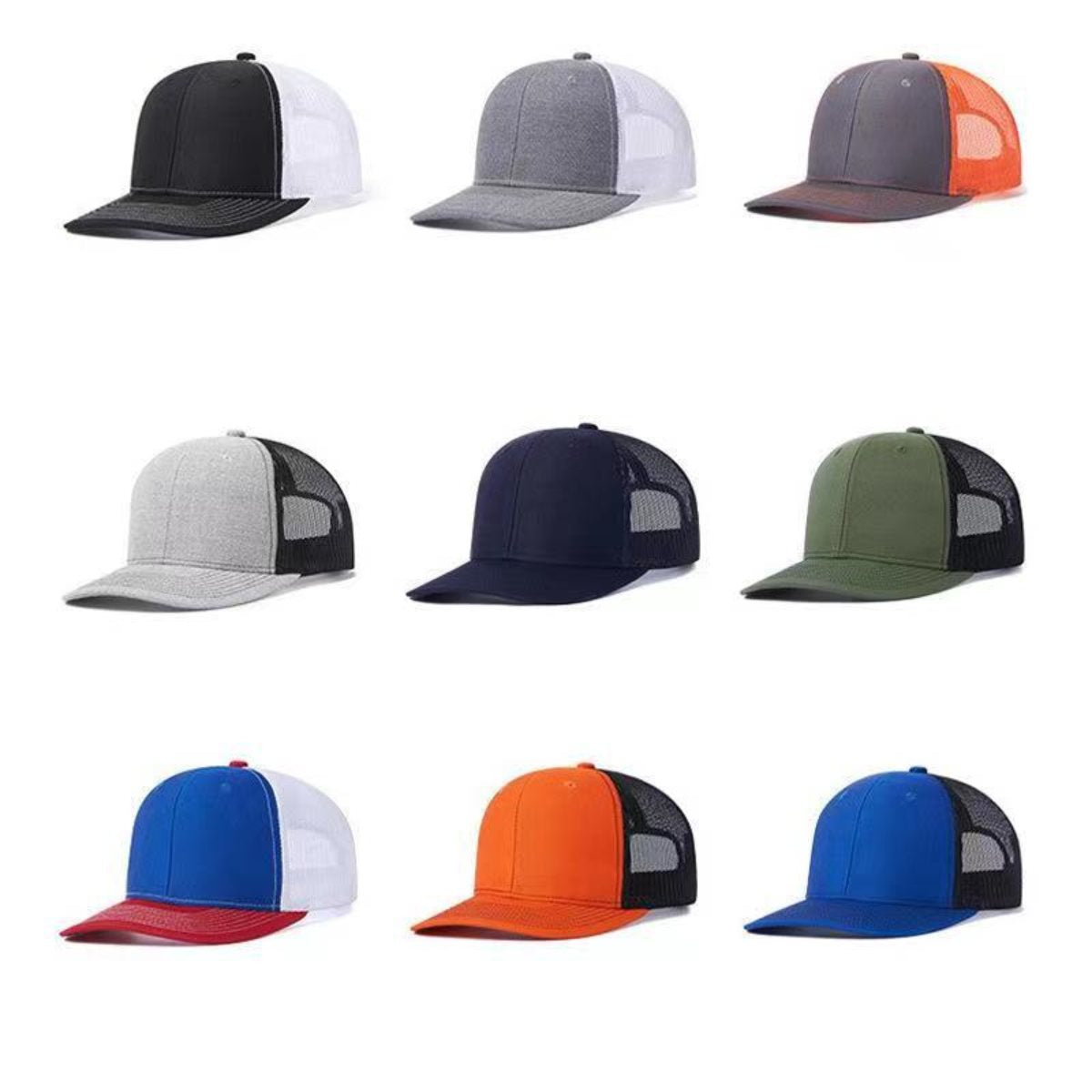HUPSCG41 7 Panel Trucker Cap Hat