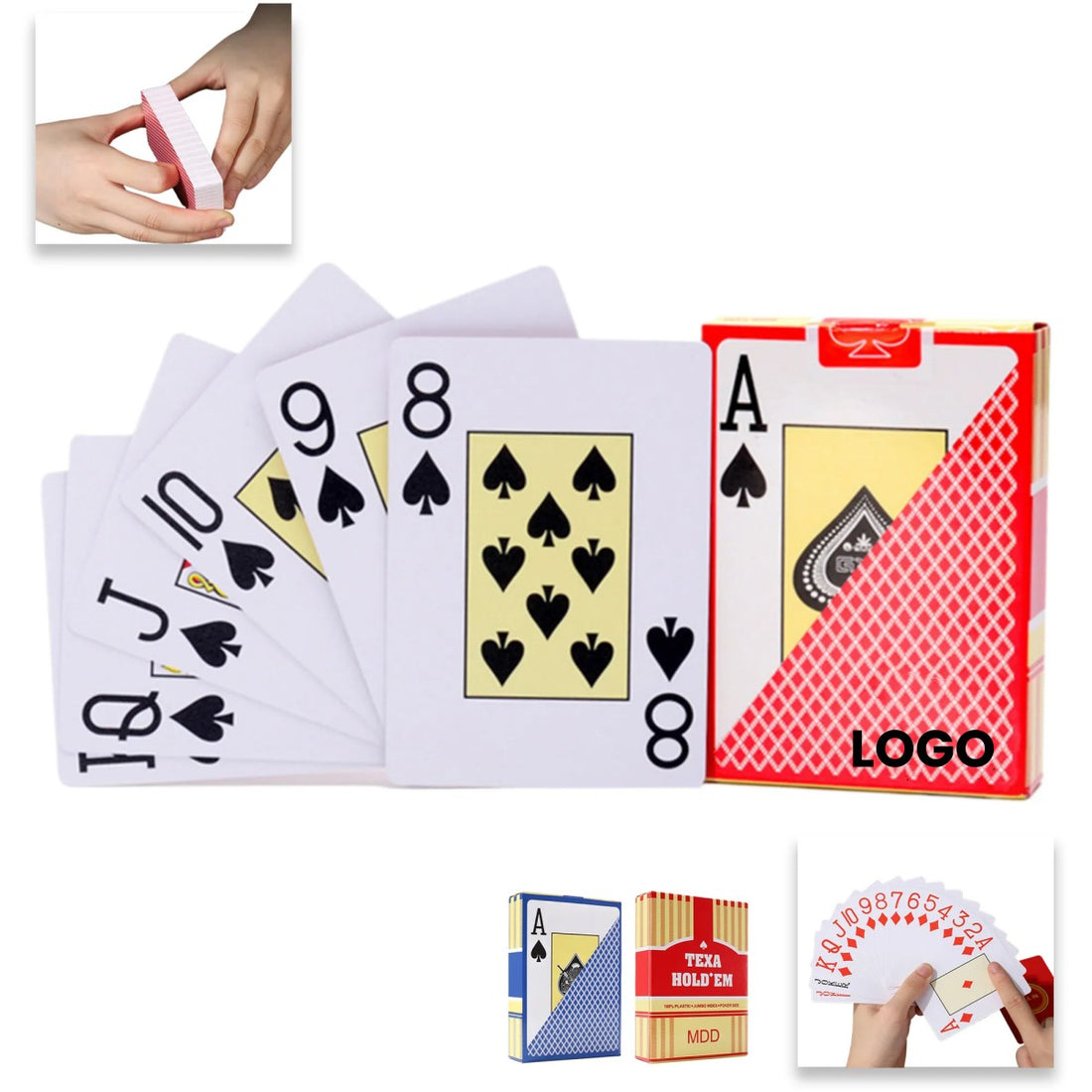 HUPSCG48 Playing Cards In Case