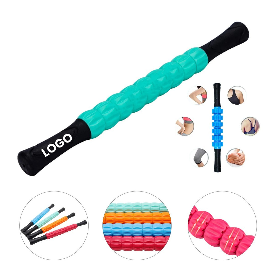 HUPSCG55 Yoga Muscle Relaxation Massage Stick