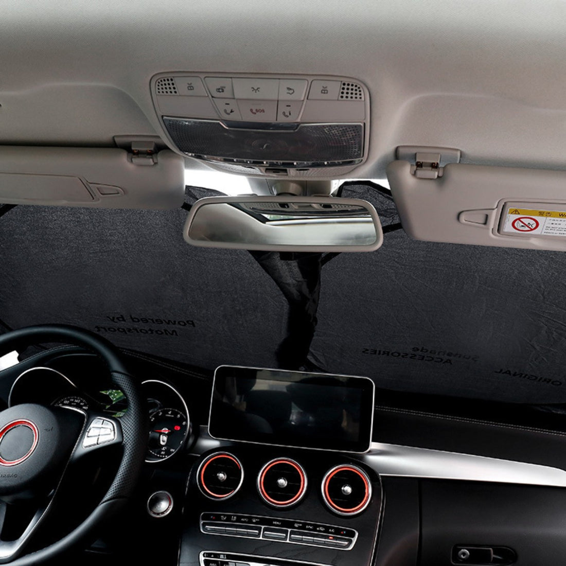 HUPSCG60 Collapsible Automotive Sun Shade