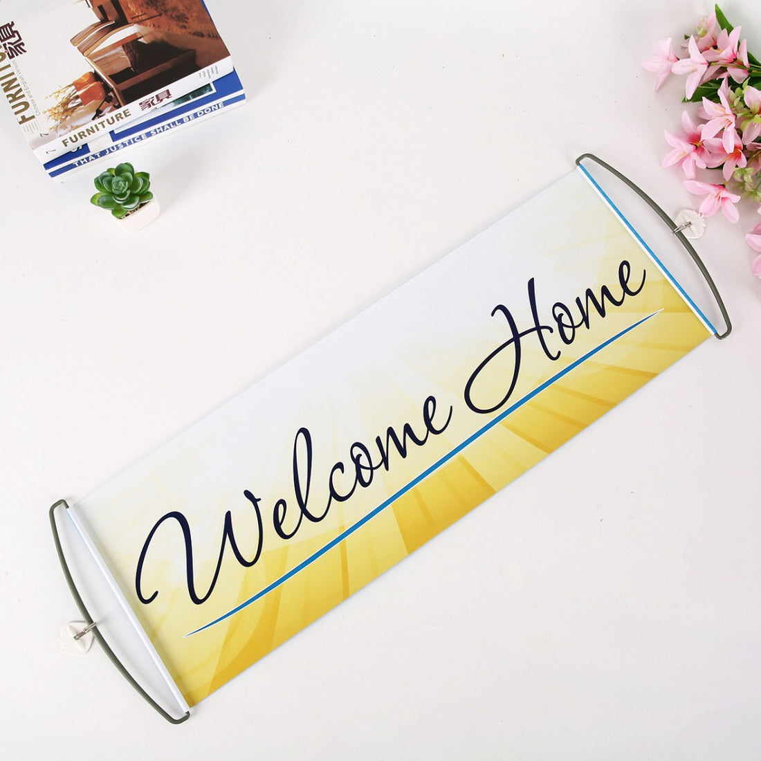 HUPSCG62 Hand Held Retractable Scrolling Banner