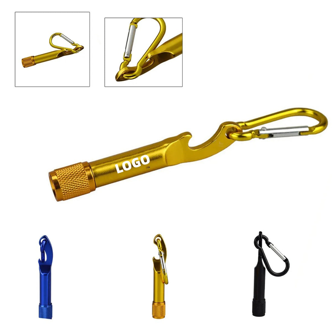 HUPSCG63 Mini Flashlight With Bottle Opener