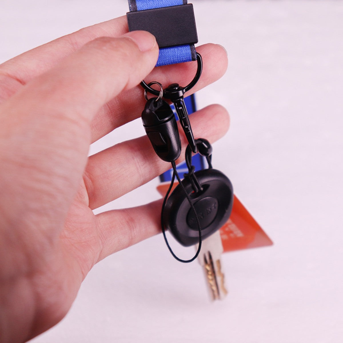 HUPSCG65 Reflective Polyester Safety Lanyard With Keyring