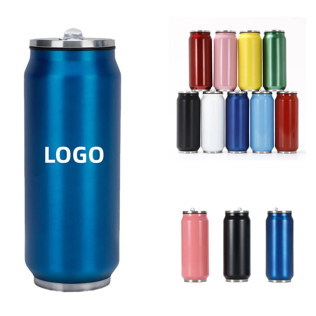 HUPSCG71 Cola Can Vacuum Soda Water Bottle