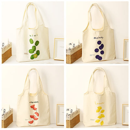 HUPSCG72 Foldable Canvas Shopping Grocery Tote Bag