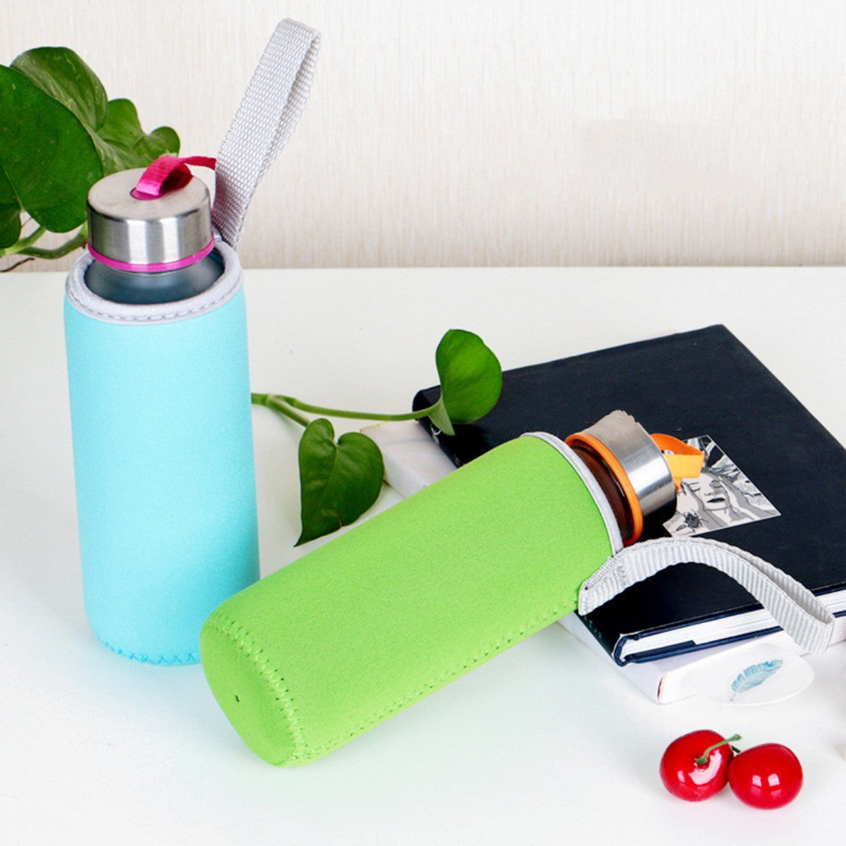 HUPSCG81 Neoprene Beverage Cooler With Strap