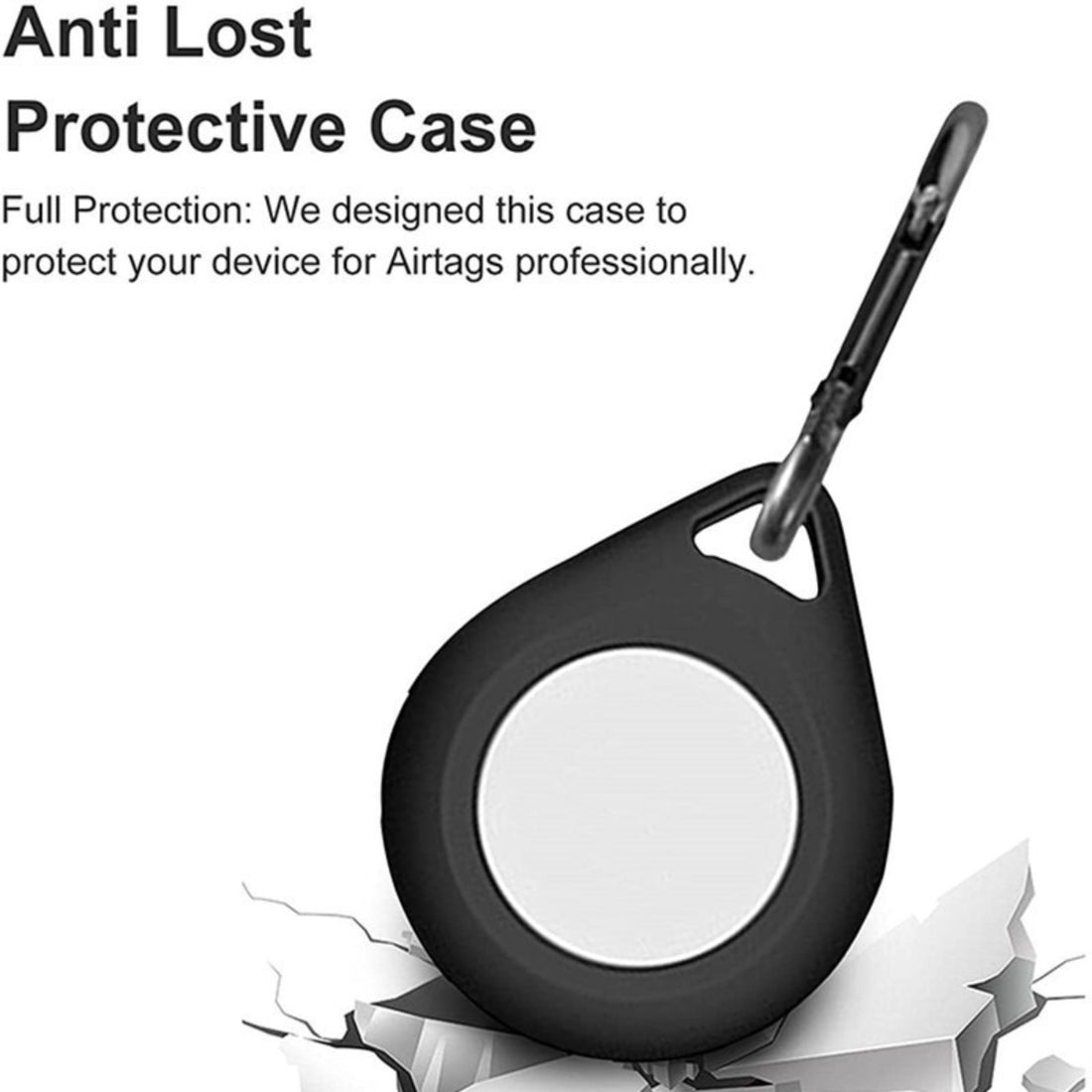 HUPSCG86 Customized Tracker Silicone Case With Carabiner