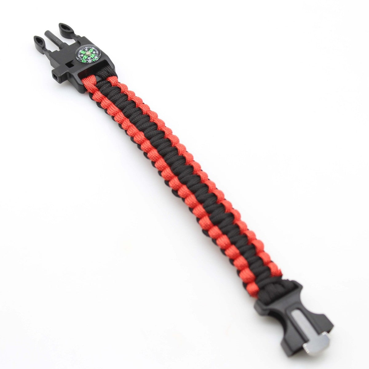 HUPSCG89 Multifunction Outdoor Survive Paracord Bracelet Camping Kit