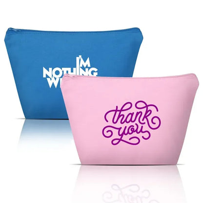 HUPSRC127 Large Canvas Travel Cosmetic Bag