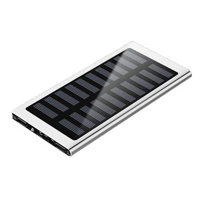 HUPSRC133 Dual Usb 6000Mah Solar Power Bank With Flashlight