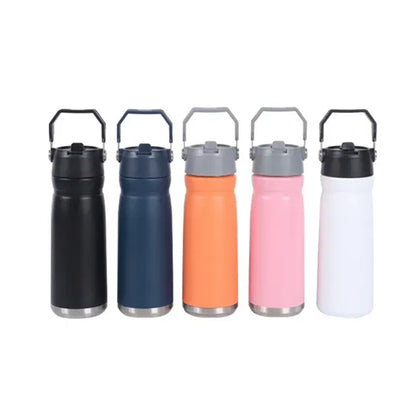 HUPSRC136 22 oz. Straw Water Bottle portable