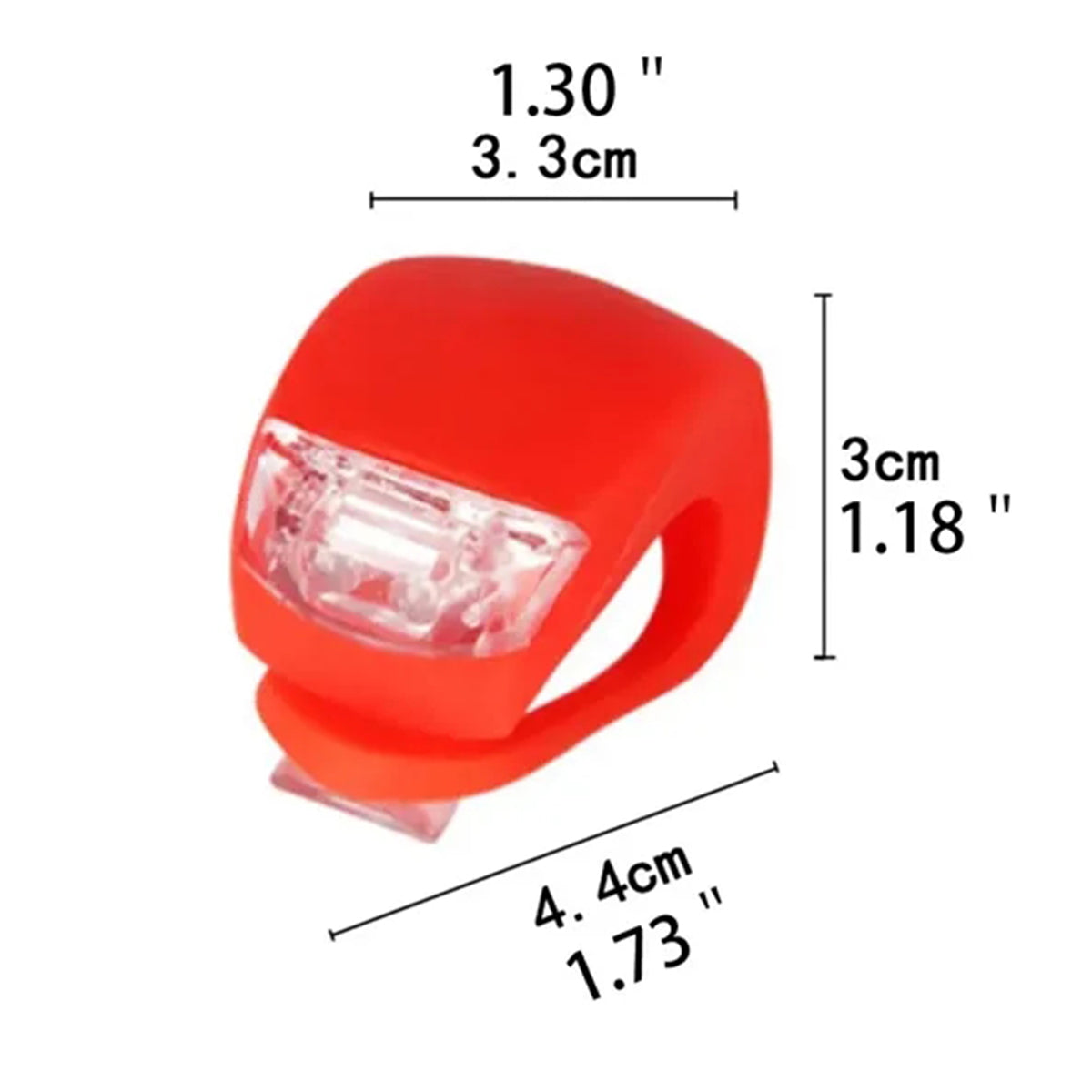 HUPSRC142 Silicone Led Bicycle Safety Light