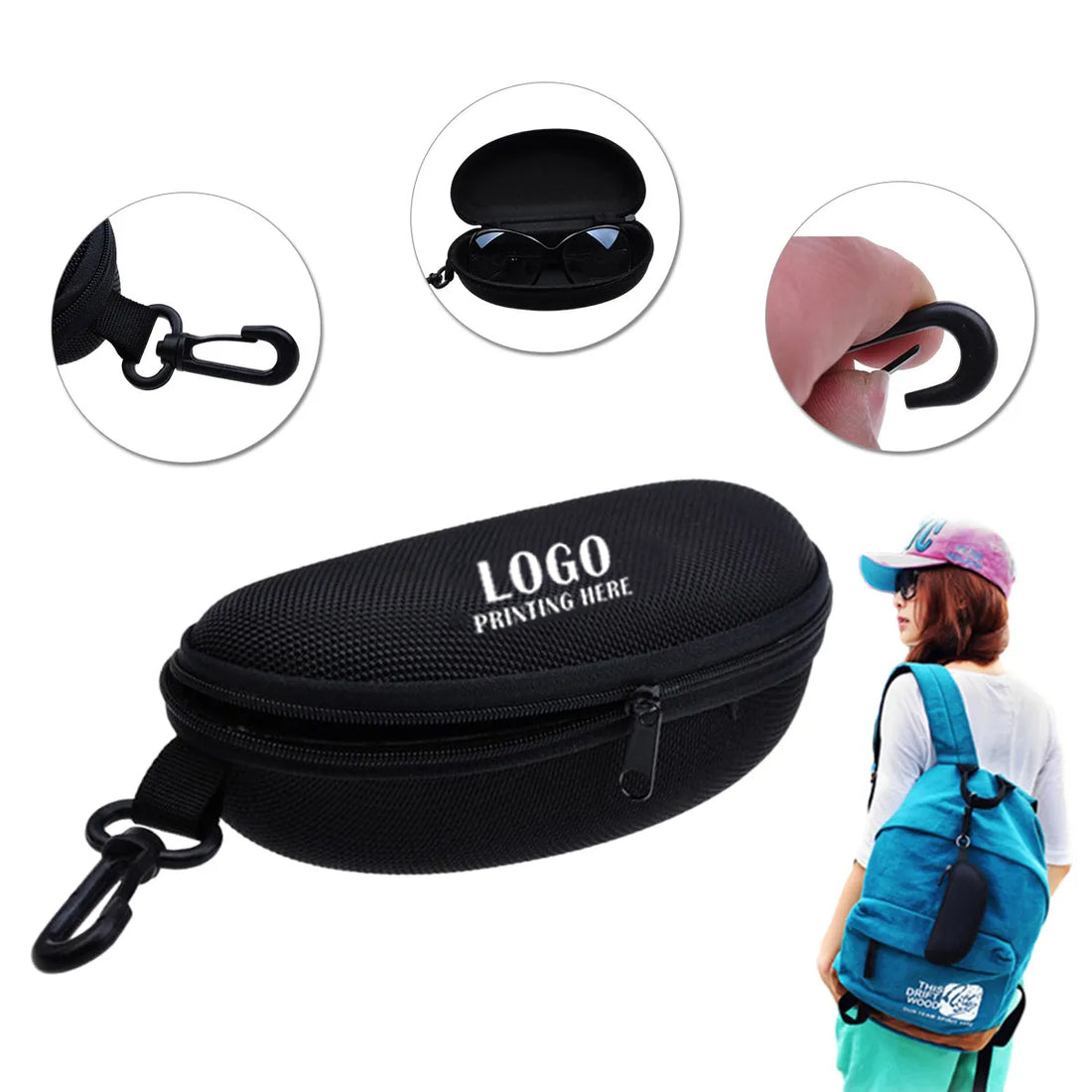 HUPSRC150 EVA Sunglasses Bag