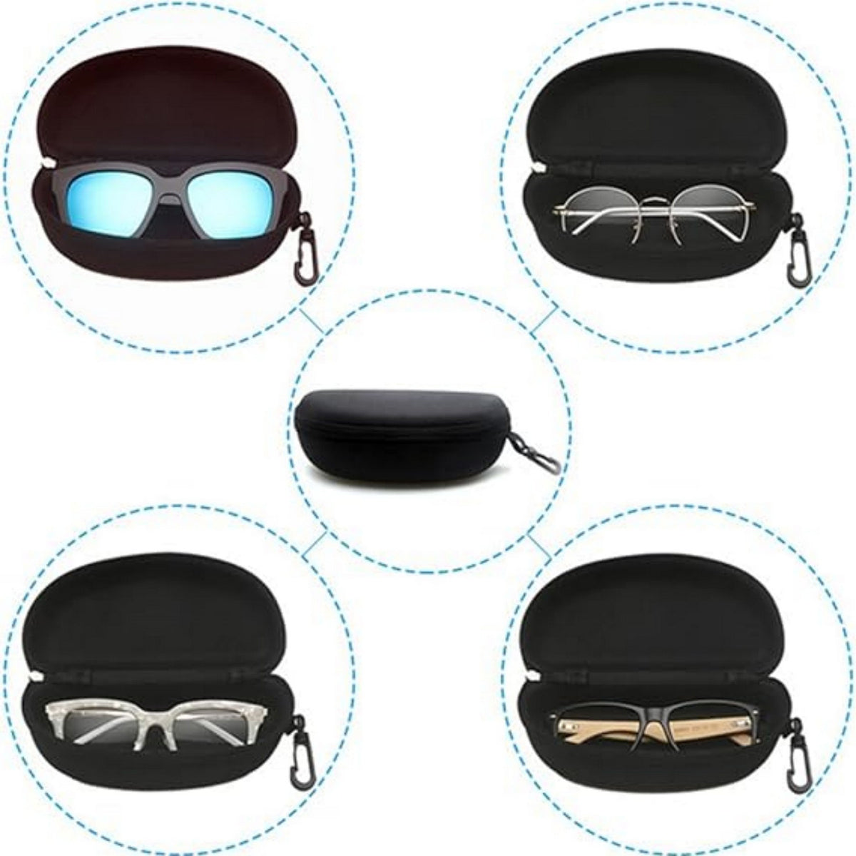 HUPSRC150 EVA Sunglasses Bag