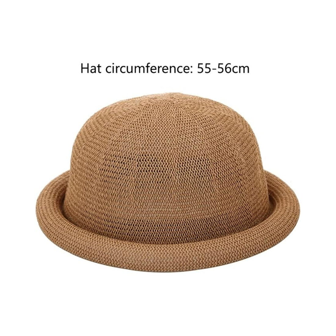 HUPSRC152 Crimping Straw Sun Hat
