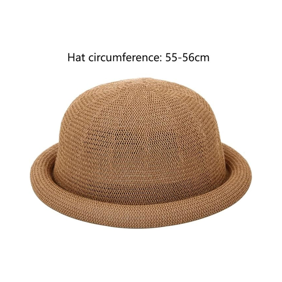 HUPSRC152 Crimping Straw Sun Hat