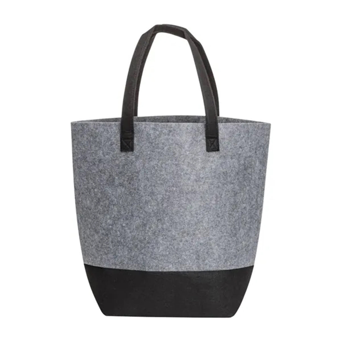 HUPSRC153 Two color Felt Tote