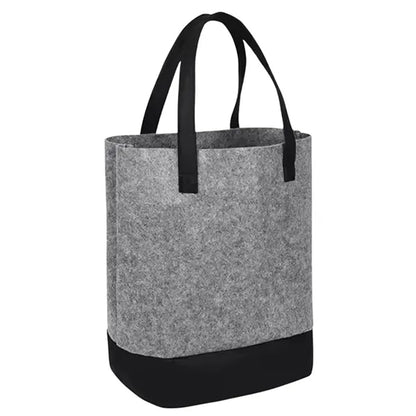 HUPSRC153 Two color Felt Tote